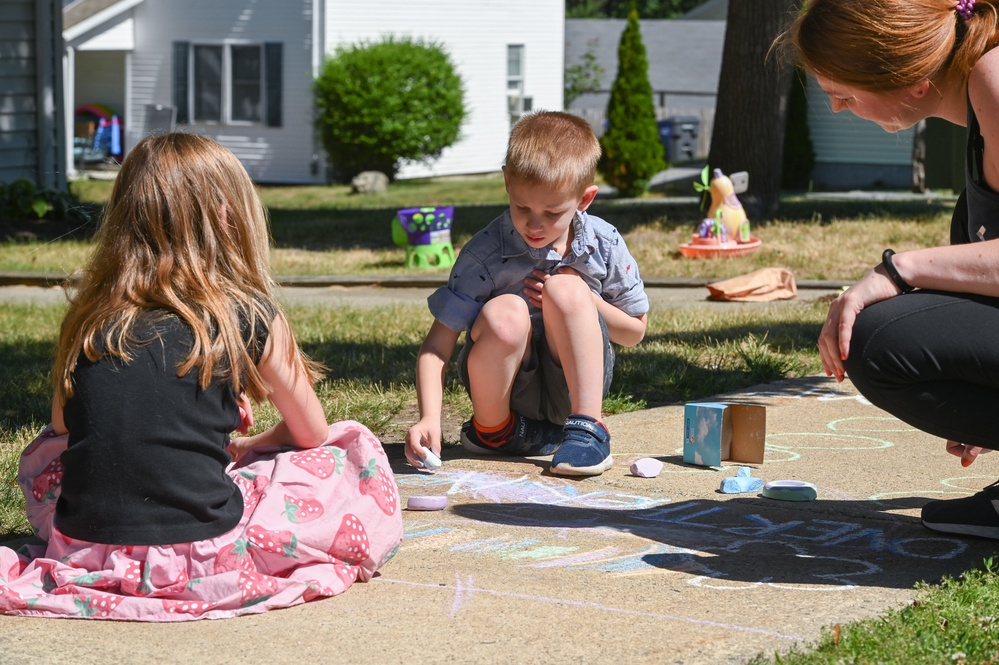 Sidewalk Chalk Challenge