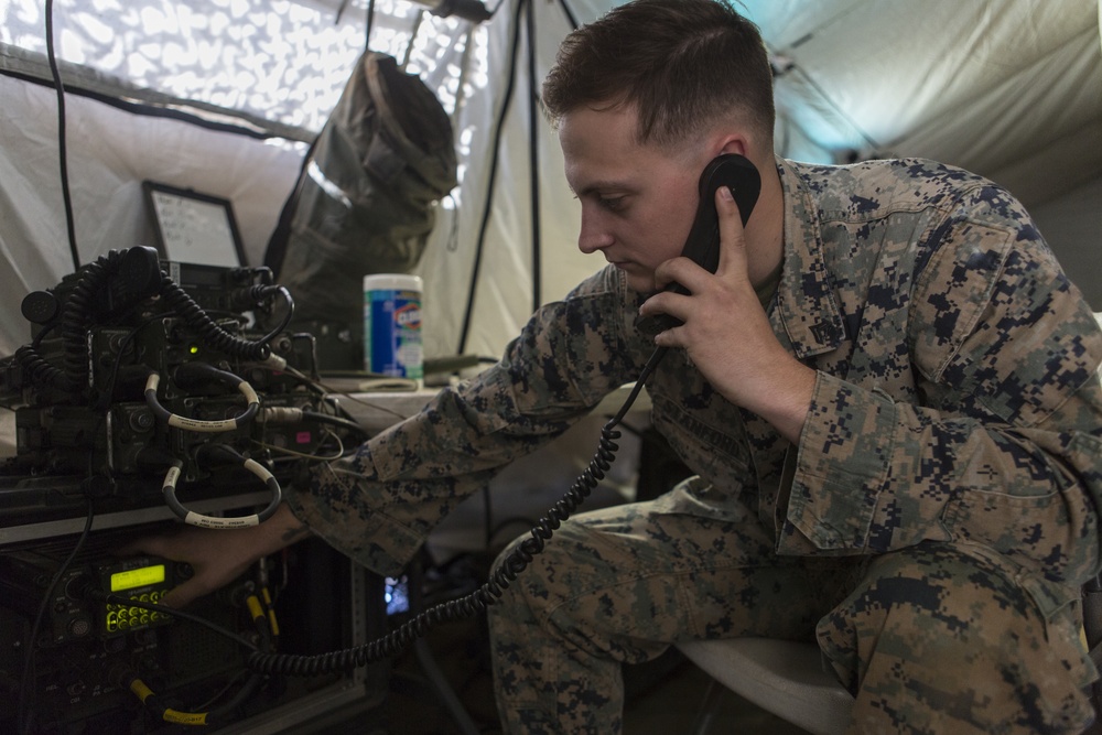 From Miramar to Japan: Marine Wing Communications Squadron 38 uses High Frequency Radios