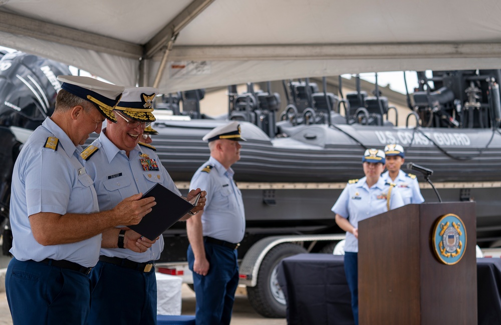 Coast Guard Commandant attends Atlantic Area Change of Command