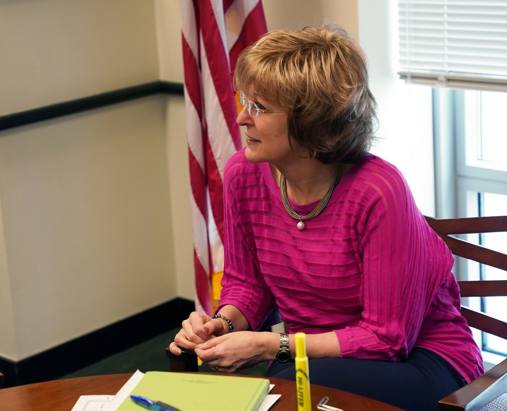 USAID Deputy Administrator Bonnie Glick meets with the U.S. Ambassador to Ecuador Michael J. Fitzpatrick