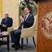 USAID Administrator Mark Green speaks at the Executive Council on Diplomacy luncheon.