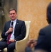 USAID Administrator Mark Green speaks at the Executive Council on Diplomacy luncheon.