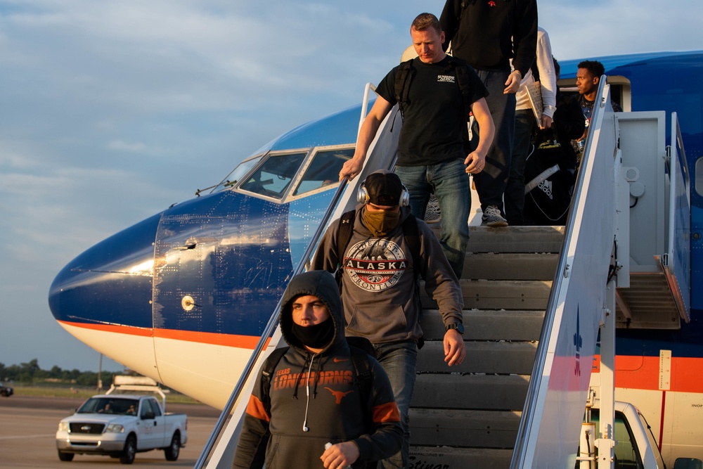 Airmen return after BTF deployment to Eielson AFB