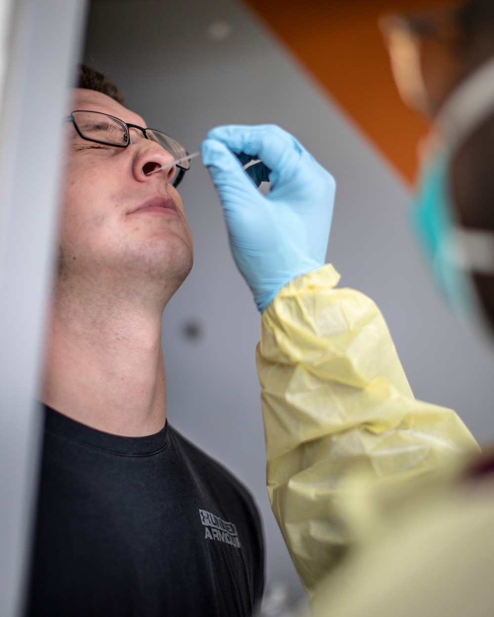 I MIG Marines and Sailors tested for COVID-19 before deployment