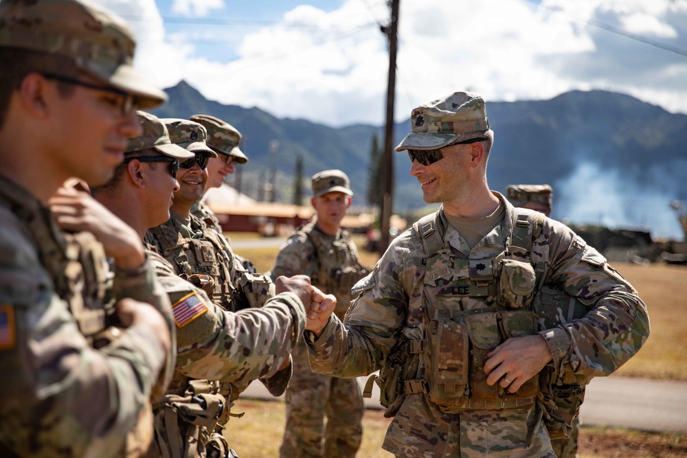 2-27IN Re-enlistment Ceremony