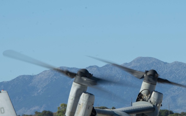 26th MEU Marines Transit NSA Souda Bay, Greece