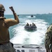 CTF 56 Mark VI Boats Practice Launch and Recovery with EOD Small Craft