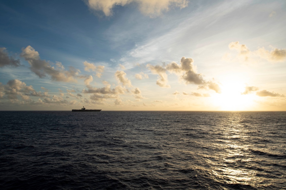 USS Theodore Roosevelt Carrier Strike Group and USS Nimitz Carrier Strike Group Conduct Dual Carrier Operations