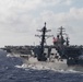 USS Ralph Johnson participates in Dual Carrier Operations