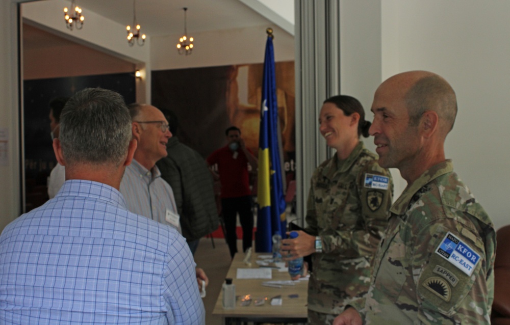 KFOR RC-E Chaplains attend a Religious Assembly in Pristina