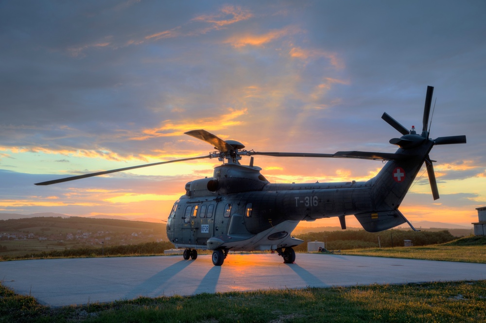 KFOR Aviation assets conduct joint training
