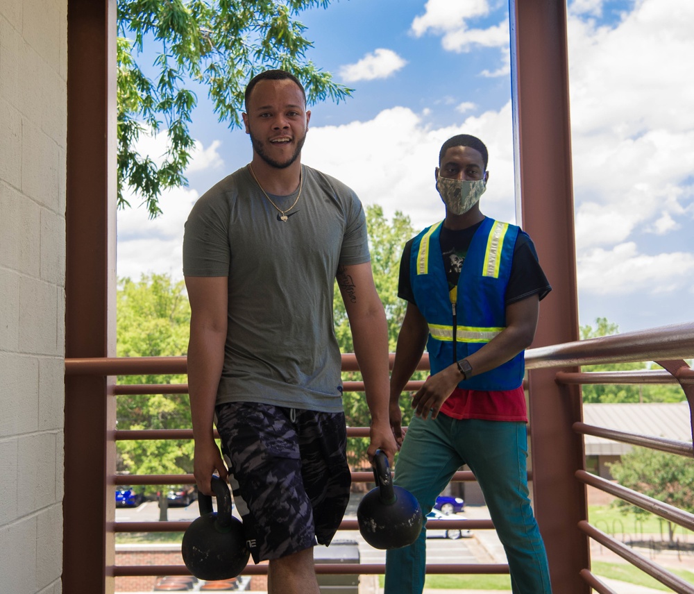 Bringing Airmen together during social distancing