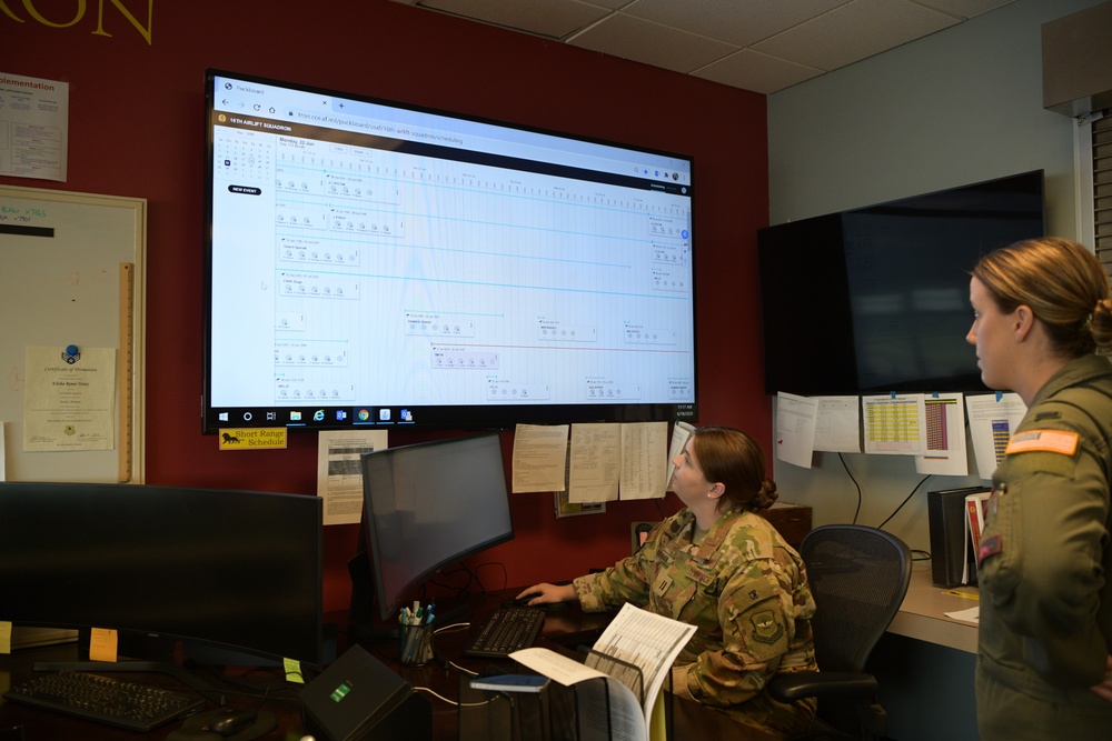 How the 437th is modernizing its scheduling