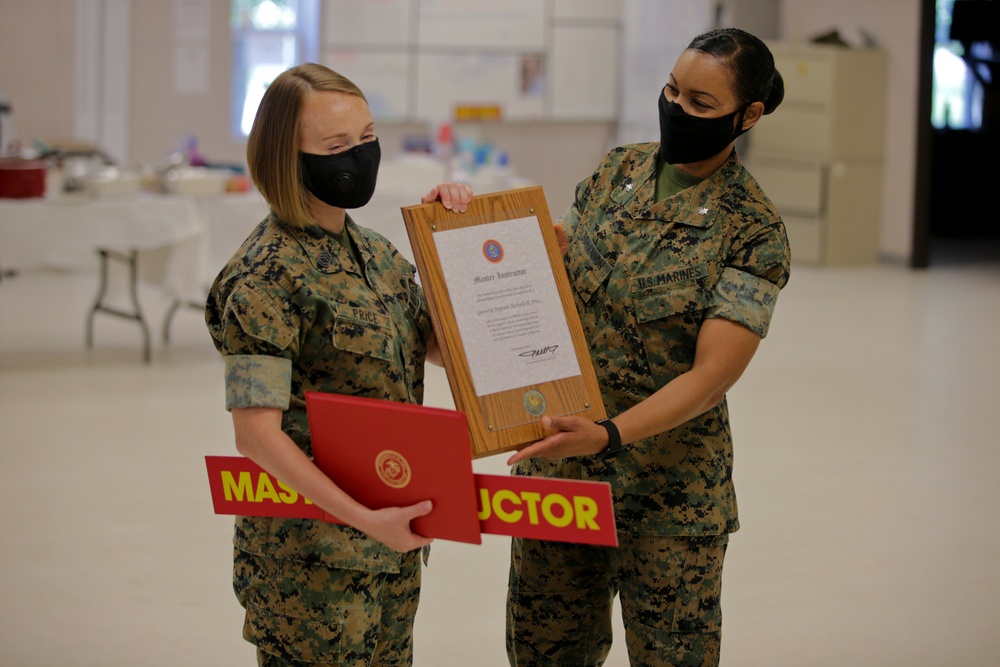 Personnel Administration School Master Instructor Ceremony