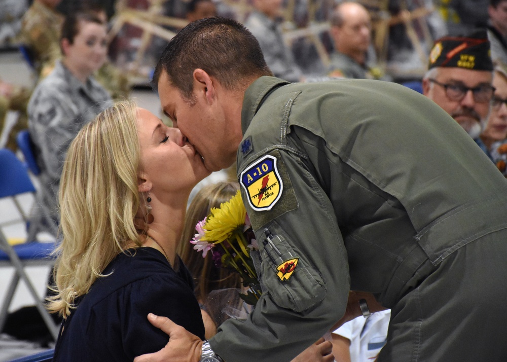 442d Fighter Wing Welcomes New 358th Fighter Squadron Commander Lt. Col. Aaron Palan