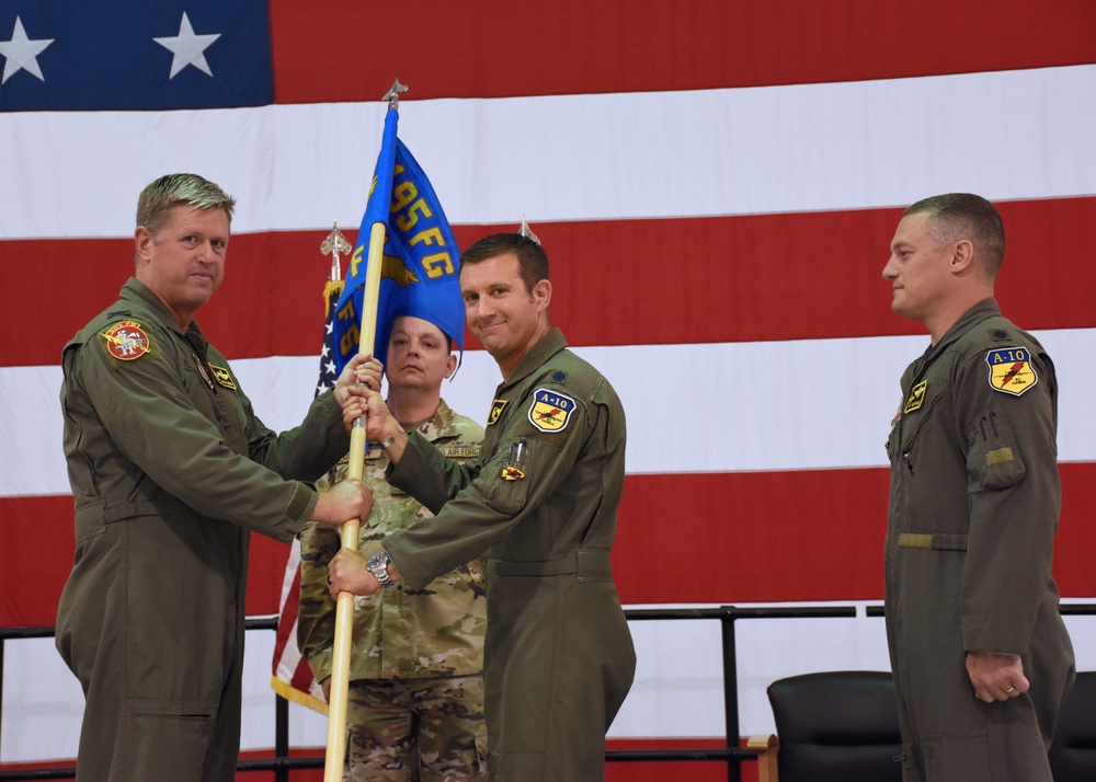 442d Fighter Wing Welcomes New 358th Fighter Squadron Commander Lt. Col. Aaron Palan