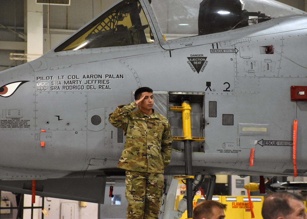 442d Fighter Wing Welcomes New 358th Fighter Squadron Commander Lt. Col. Aaron Palan