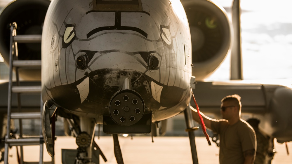 122nd Fighter Wing Morning Maintenance