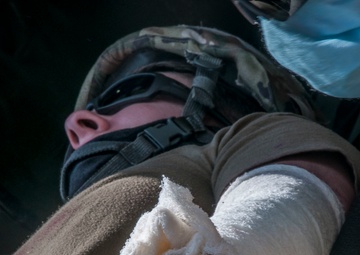 141st and 1-169 Team Up for MEDEVAC Training