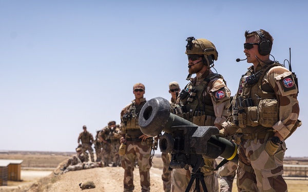 FGM-148 Javelin Norwegian live-fire