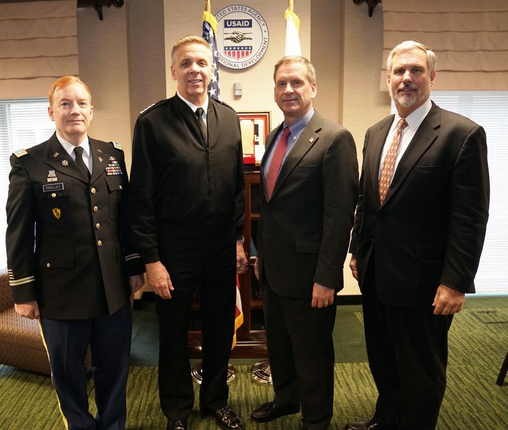 AAID Mark Green meets with Admiral Philip Davidson, Commander, INDOPACOM