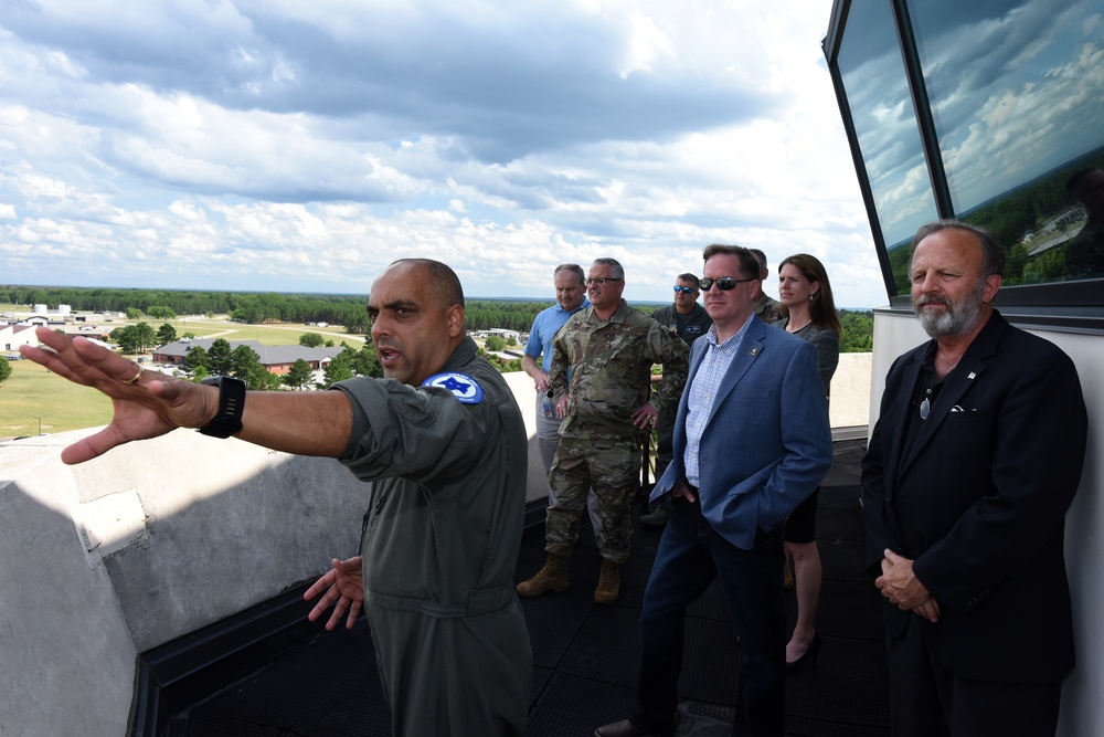 U.S. Army and Air Force senior installations and environment leaders visit McEntire JNGB