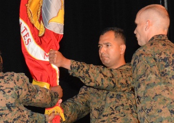 LTC Julian Tsukano takes charge of Marine Detachment at Fort Lee