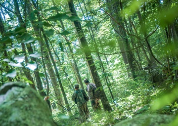 118th MMB Competes in Land Nav Relay Race