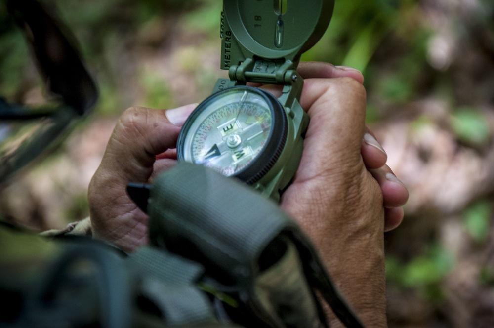 118th MMB Competes in Land Nav Relay Race