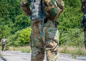 118th MMB Competes in Land Nav Relay Race