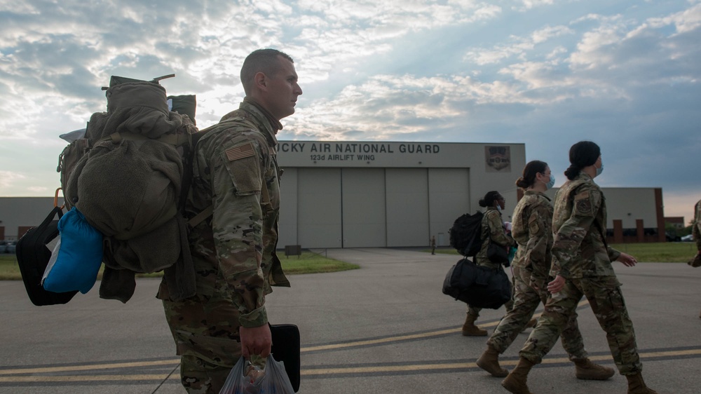 Kentucky Air Guardsman deploy to Persian Gulf