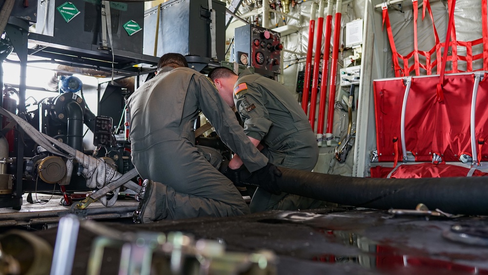 Yokota Airmen load ABFDS, head to Misawa