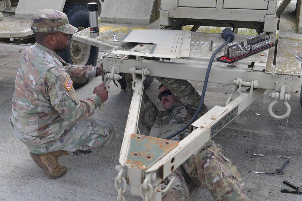 86 VRS, Army expedite repairs