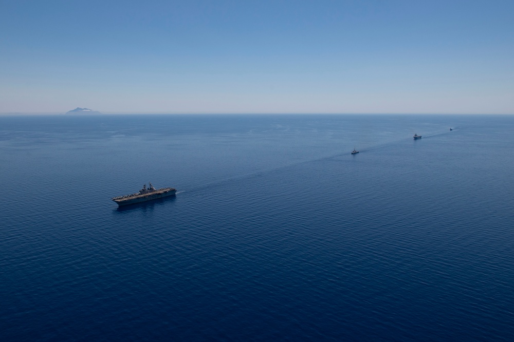 USS Bataan (LHD 5) Maritime Training Exercise with France, Italy