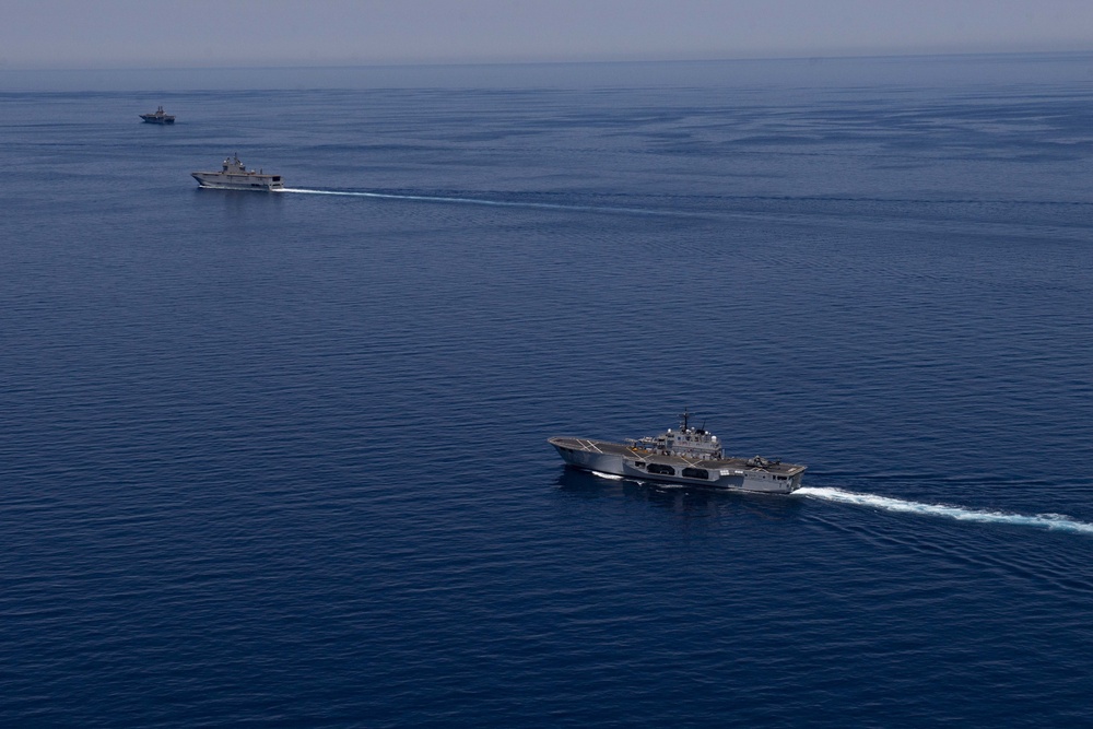USS Bataan (LHD 5) Maritime Training Exercise with France, Italy