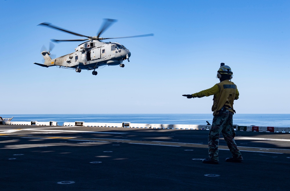 USS Bataan (LHD 5) Maritime Training Exercise with France, Italy