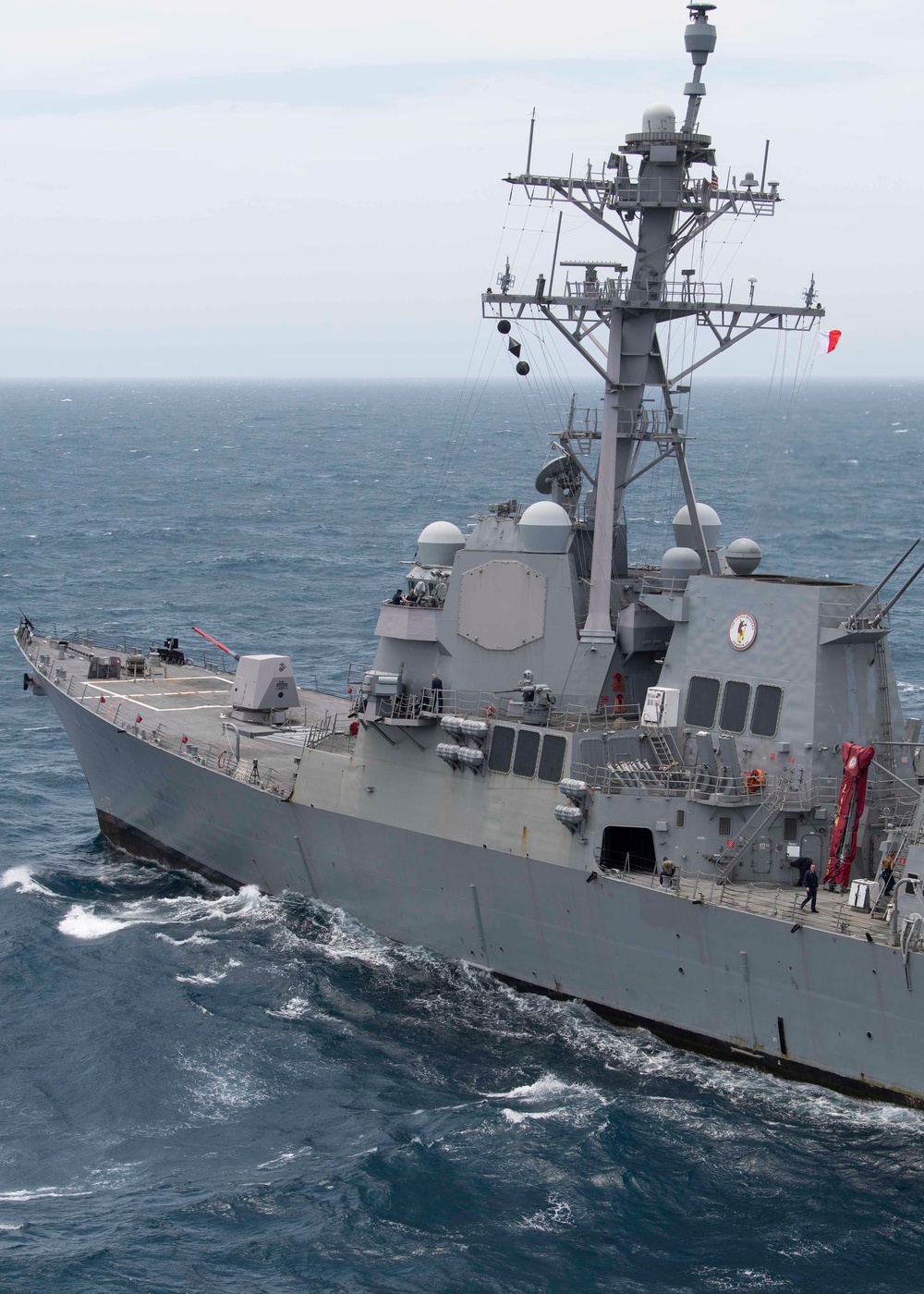 Rafael Peralta Sails the East China Sea