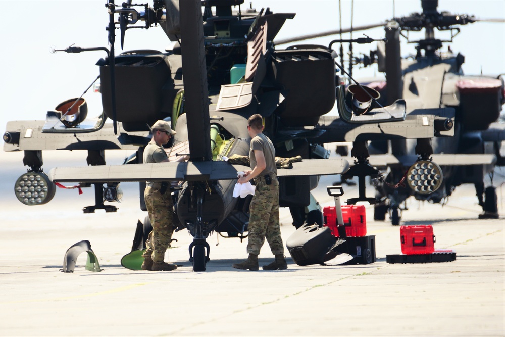 AH-64 Apache Helicopter Maintenance