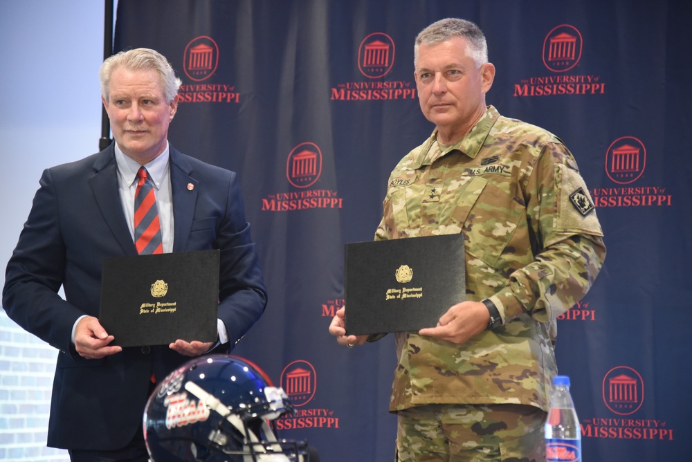 Memorandum of Understanding Signing at University of Mississippi