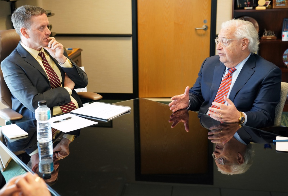 AAID Mark Green meets with David Friedman US Ambassador to Israel
