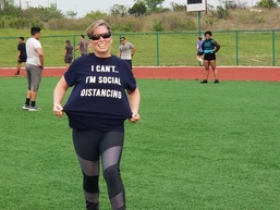 Social distancing with a smile