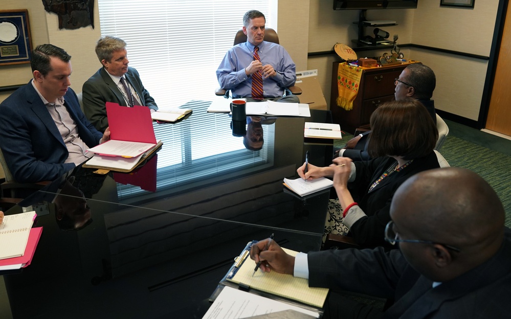 AAID Mark Green meets with Brian Nichols, US Ambassador to Zimbabwe