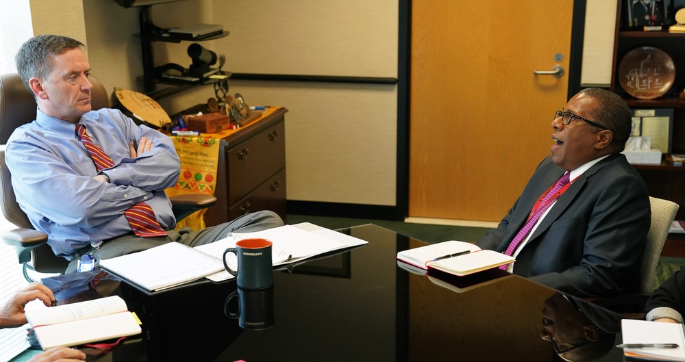 AAID Mark Green meets with Brian Nichols, US Ambassador to Zimbabwe