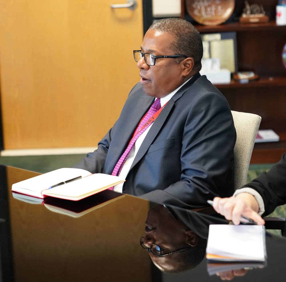 AAID Mark Green meets with Brian Nichols, US Ambassador to Zimbabwe