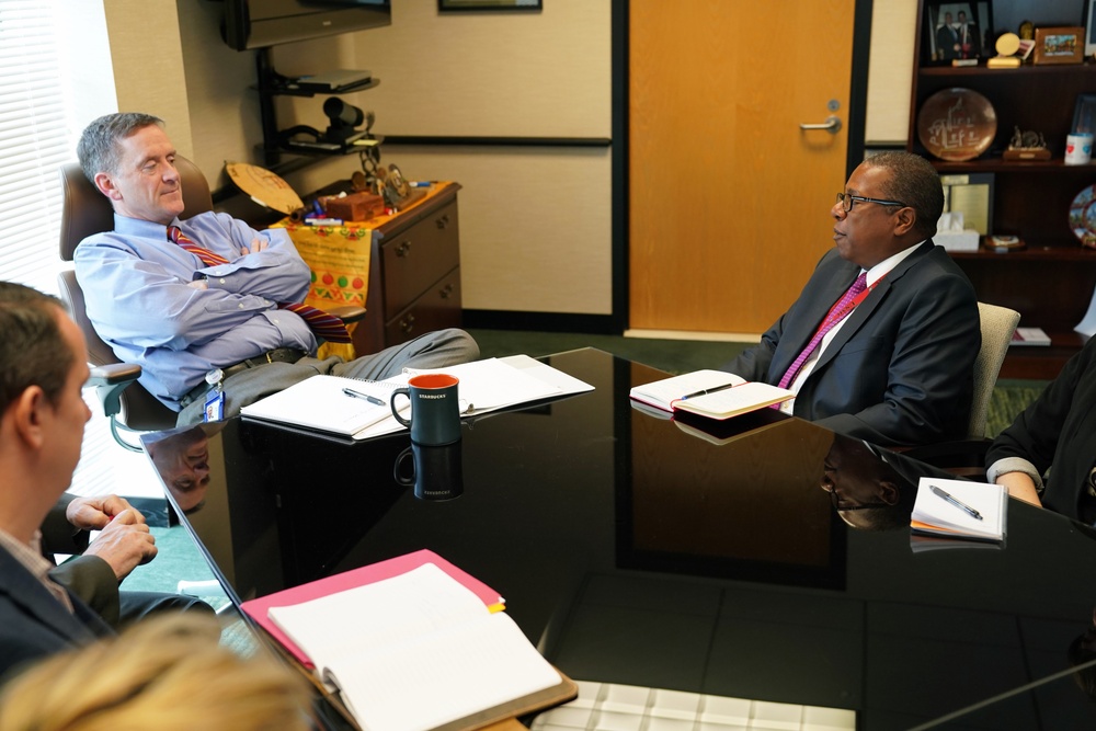 AAID Mark Green meets with Brian Nichols, US Ambassador to Zimbabwe