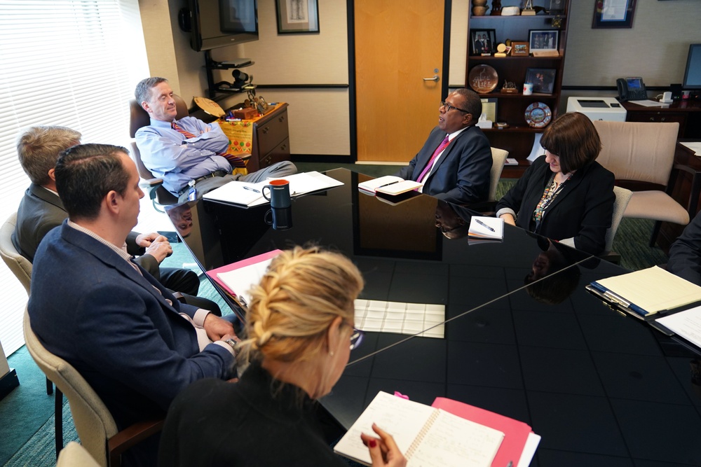 AAID Mark Green meets with Brian Nichols, US Ambassador to Zimbabwe