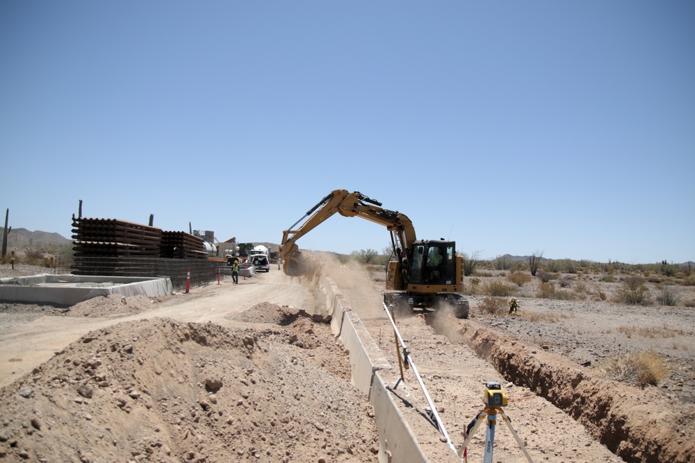 Tucson Sector Border Barrier Project