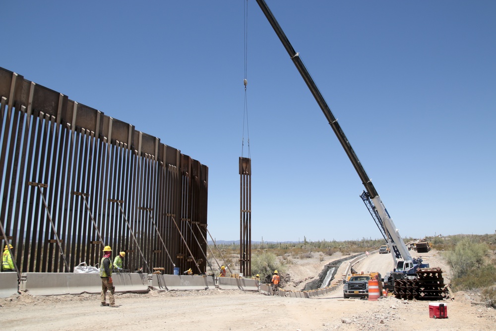 Tucson Sector Border Barrier Project