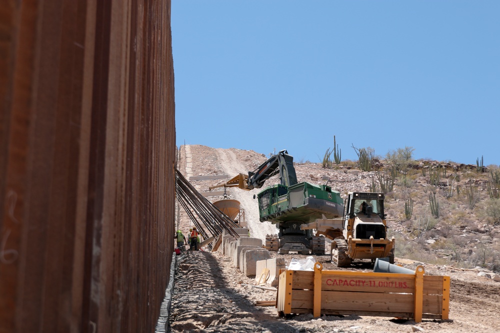 Tucson Sector Border Barrier Project