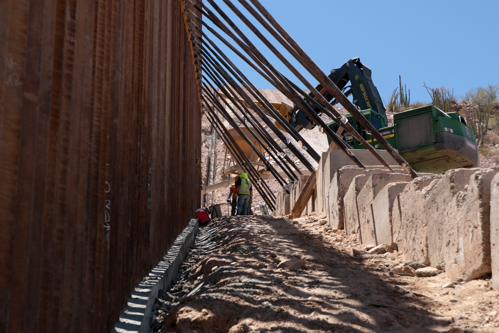 Tucson Sector Border Barrier Project